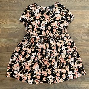 Floral Babydoll Dress